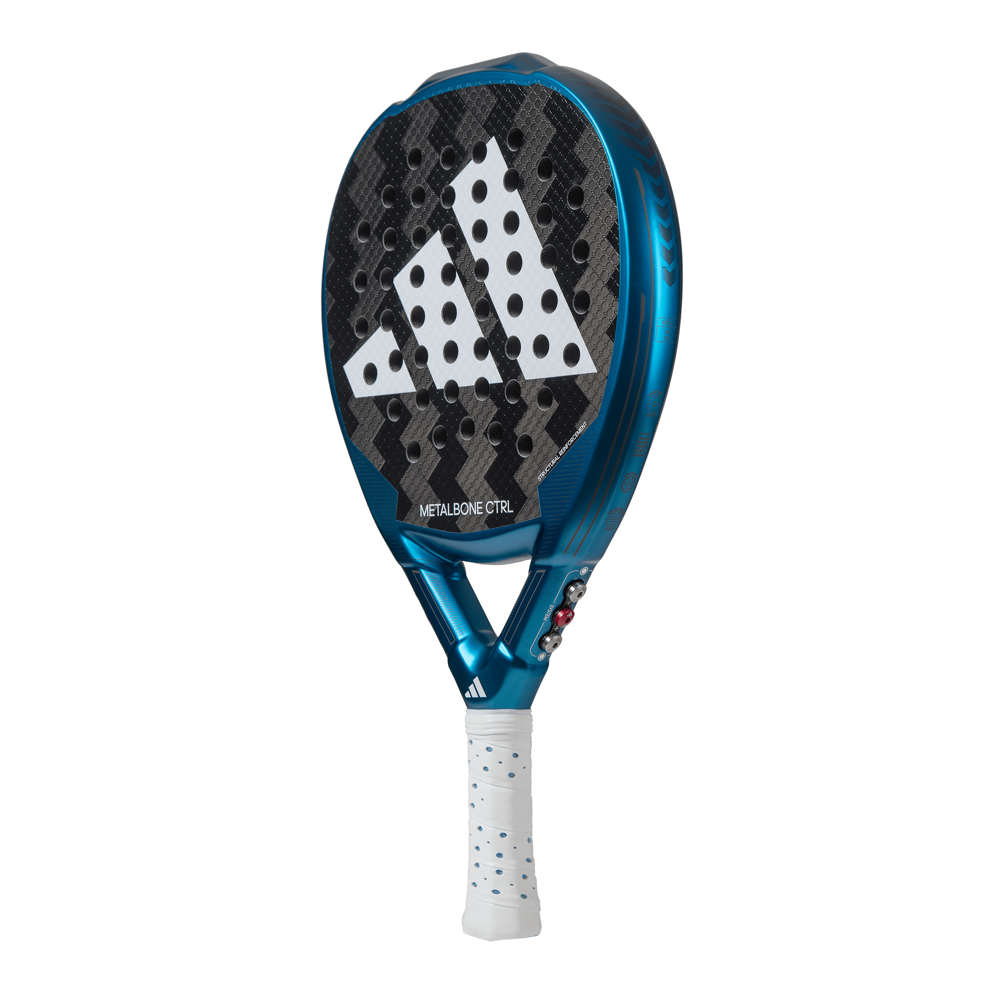 Raquete De Padel adidas Metalbone Ctrl 3.3 - azul - Raquete Adidas Metalbone CTRL 3.3 de Lorena Rufo, ideal para jogadores profissionais que buscam o máximo controle e personalização em suas partidas de padel de 2024.