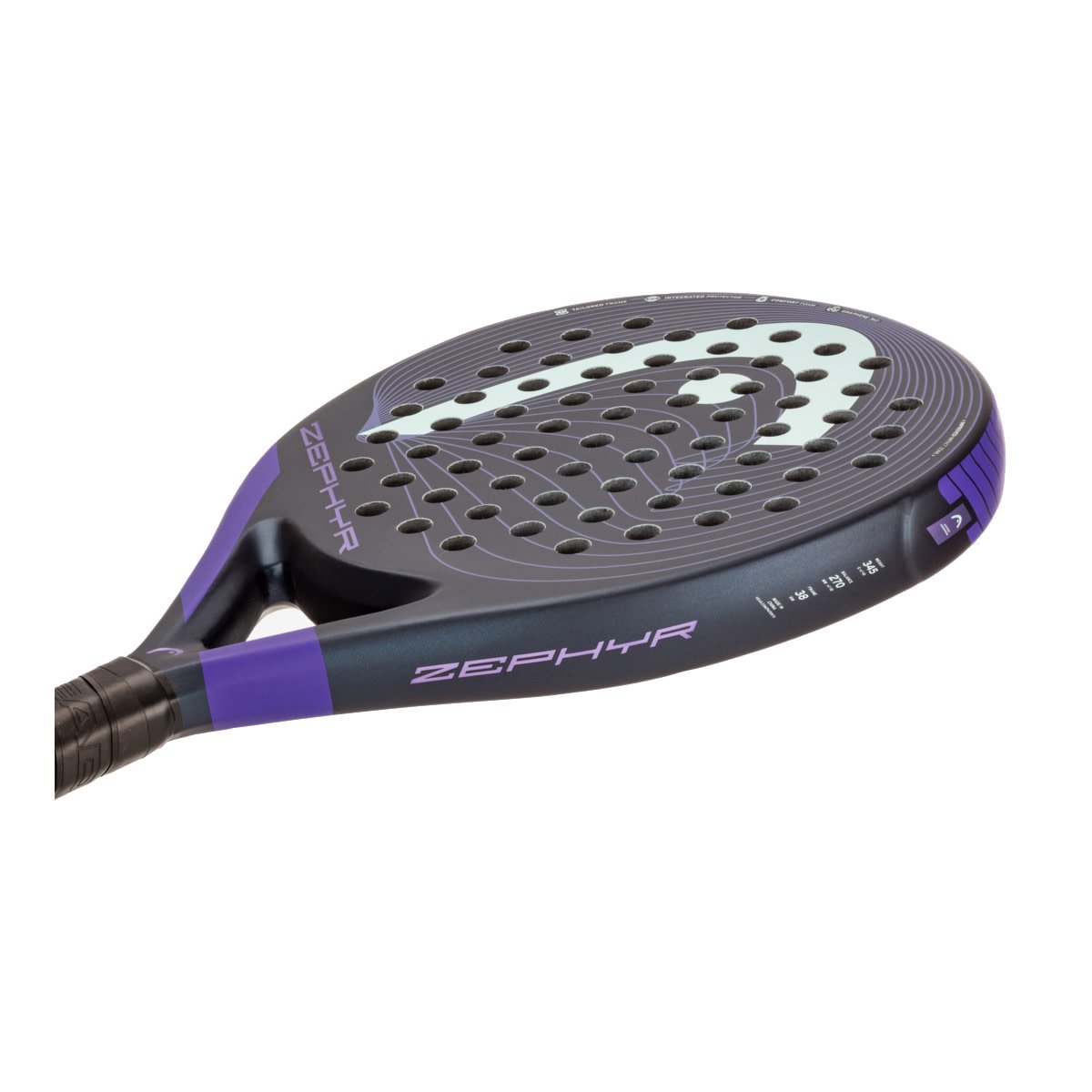 Pala De Padel Head Zephyr - negro - 