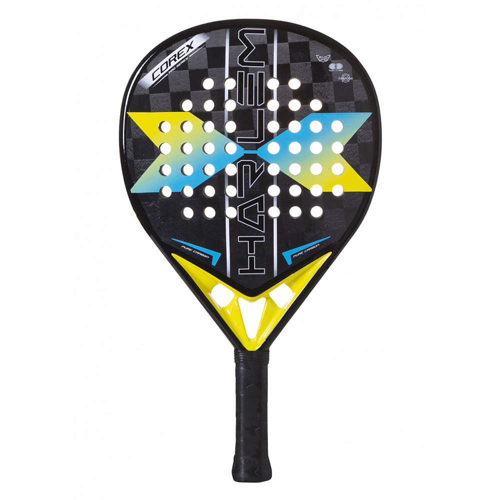 Raquete De Padel Harlem Corex 18k - negro - 