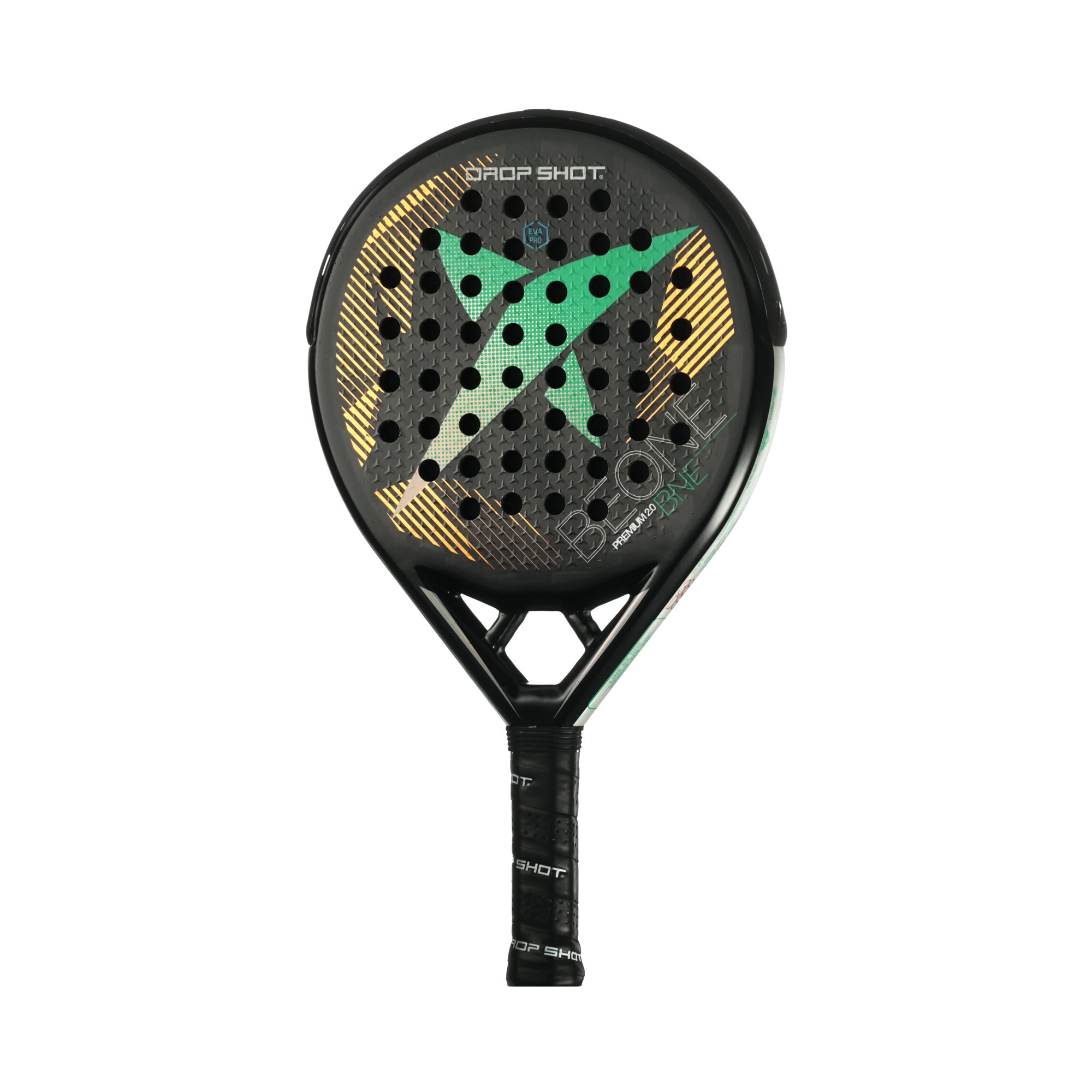 Raquete De Padel Drop Shot Premium 2.0 - negro - 