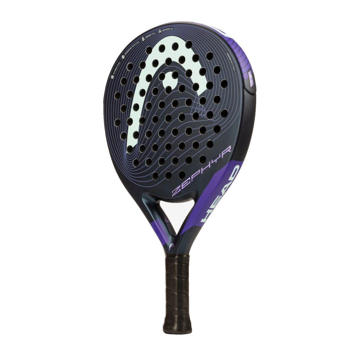 Pala De Padel Head Zephyr - negro - 