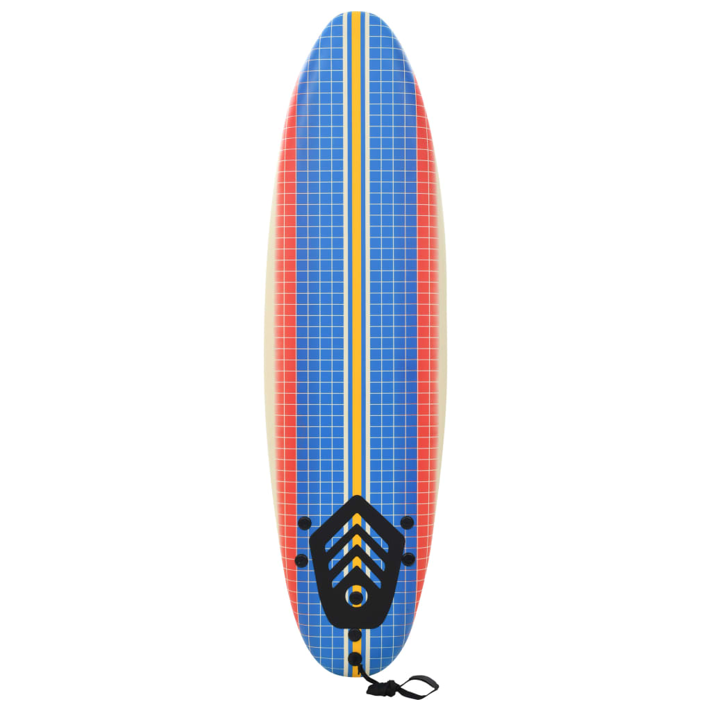 Tabla De Surf Vidaxl 170 Cm Mosaico - azul - undefined