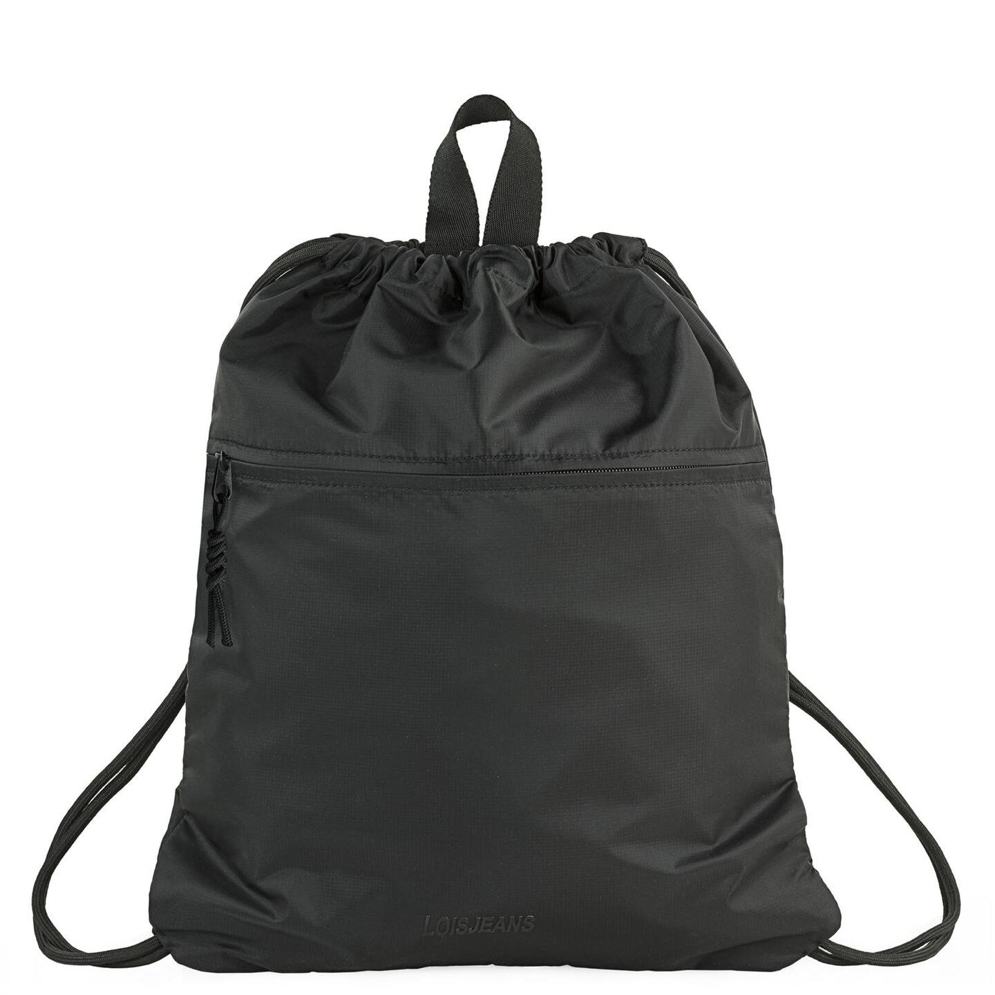 Mochila Deportiva Con Cuerdas Lois Bolton - negro - undefined