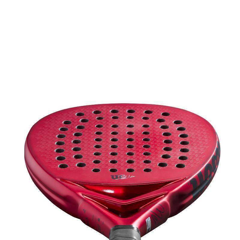 Raquete De Padel Wilson Bela Pro V2 2023 - rojo - Wilson Bela Pro V2: raquete de padel versátil projetada para ataque e defesa, com tecnologias avançadas de controle e potência.