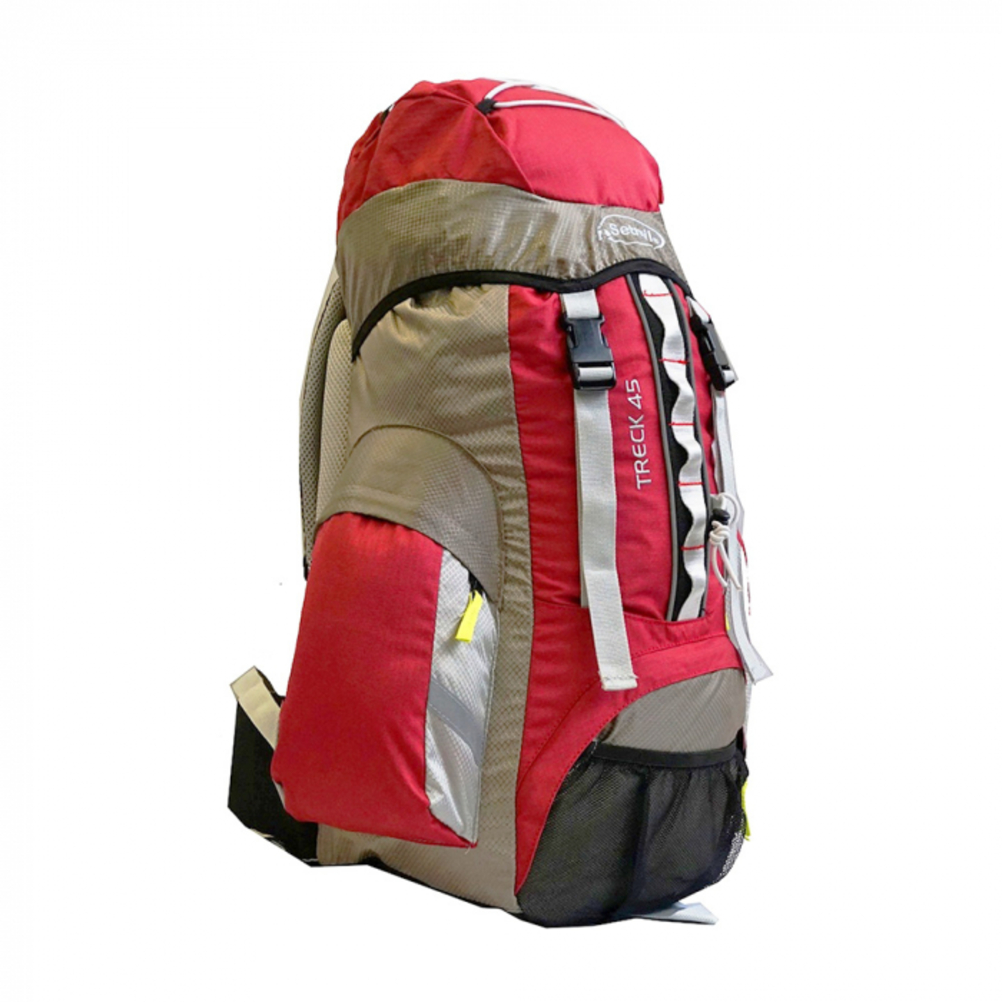 Mochila De Trekking Setmil Treck 45l - granate - undefined