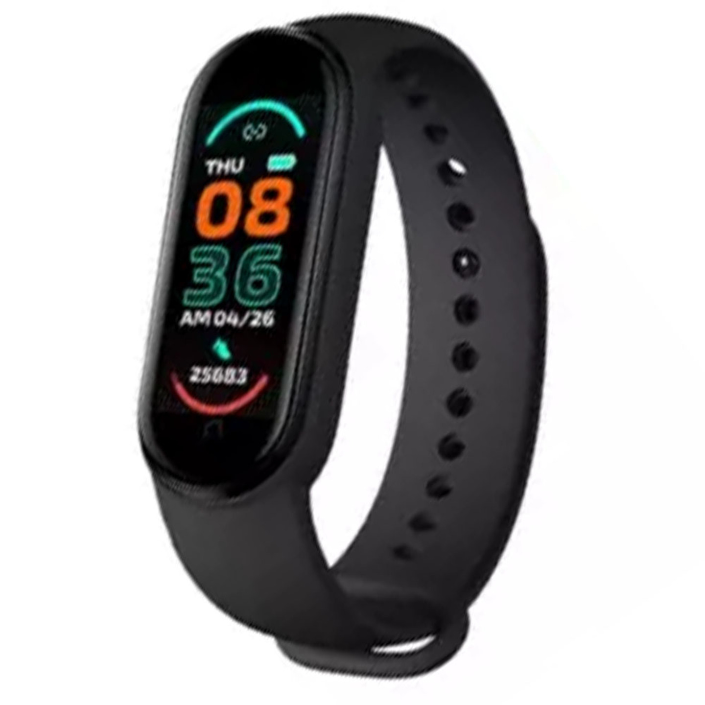 Pulsera Actividad Deportiva Inteligente Running Klack Compatible Con Iphone Xiaomi Huawei Samsung Negro M6 Sprinter MKP