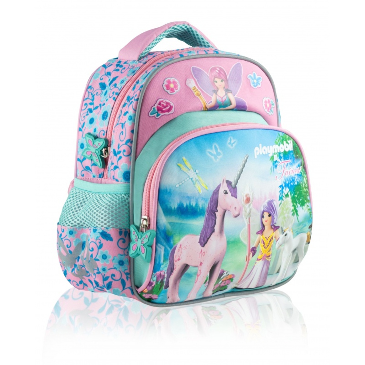 Mochila Infantil Playmobil Fairies 6l - rosa - undefined