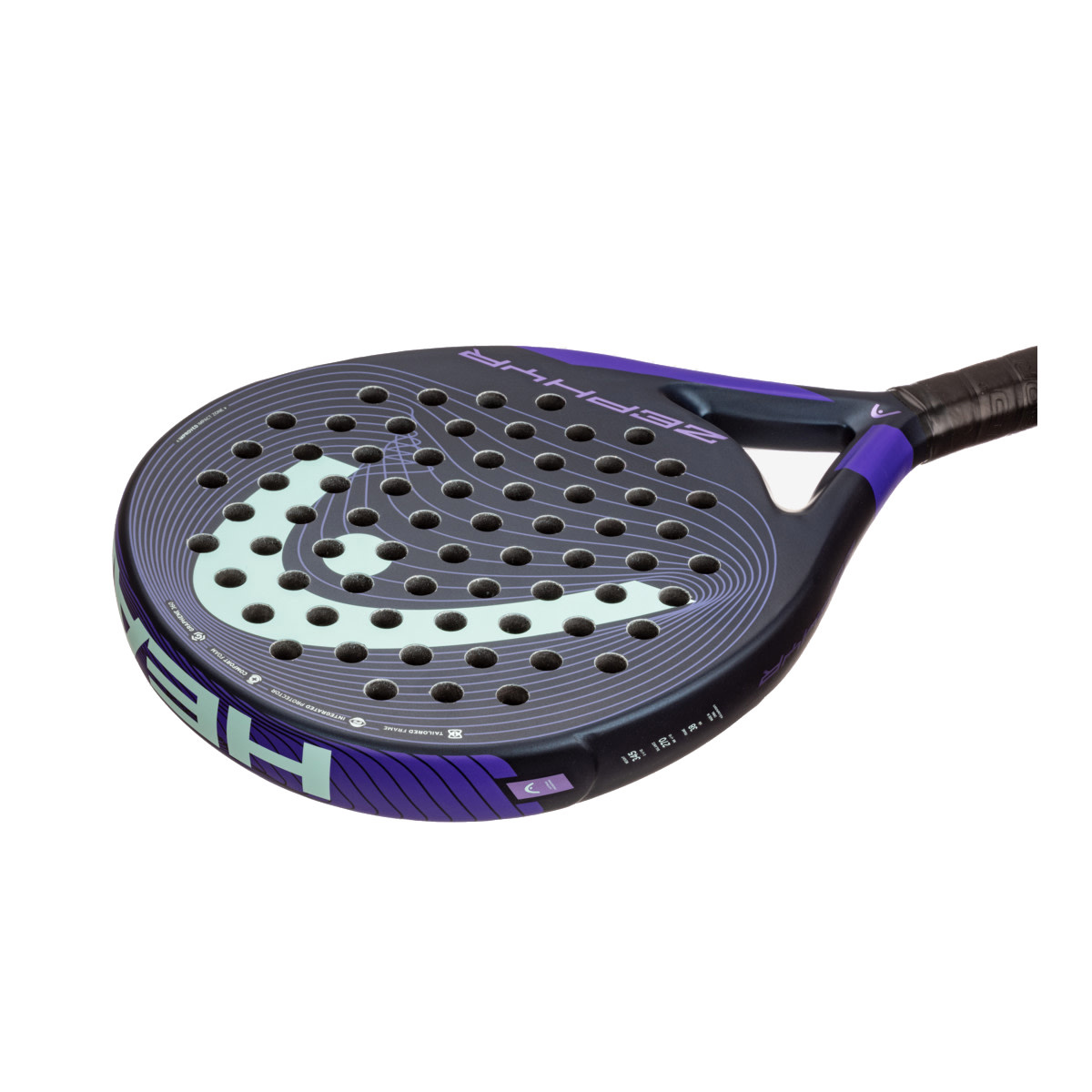 Pala De Padel Head Zephyr - negro - 