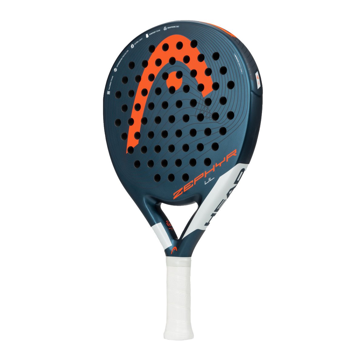 Pala De Padel Head Graphene 360 Zephyr Ul - azul - 