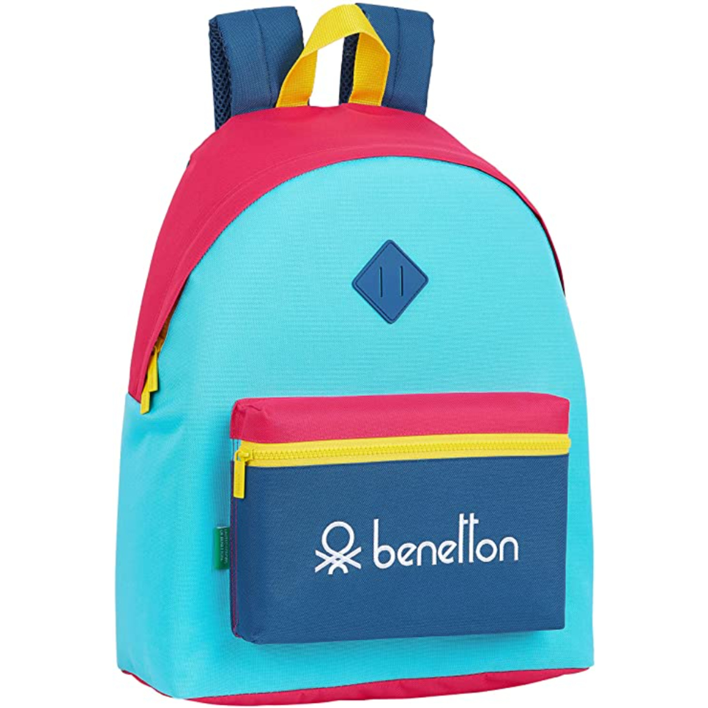 Mochila benetton azul sales
