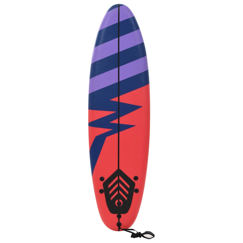 Prancha De Surf Vidaxl - azul-rosa - undefined