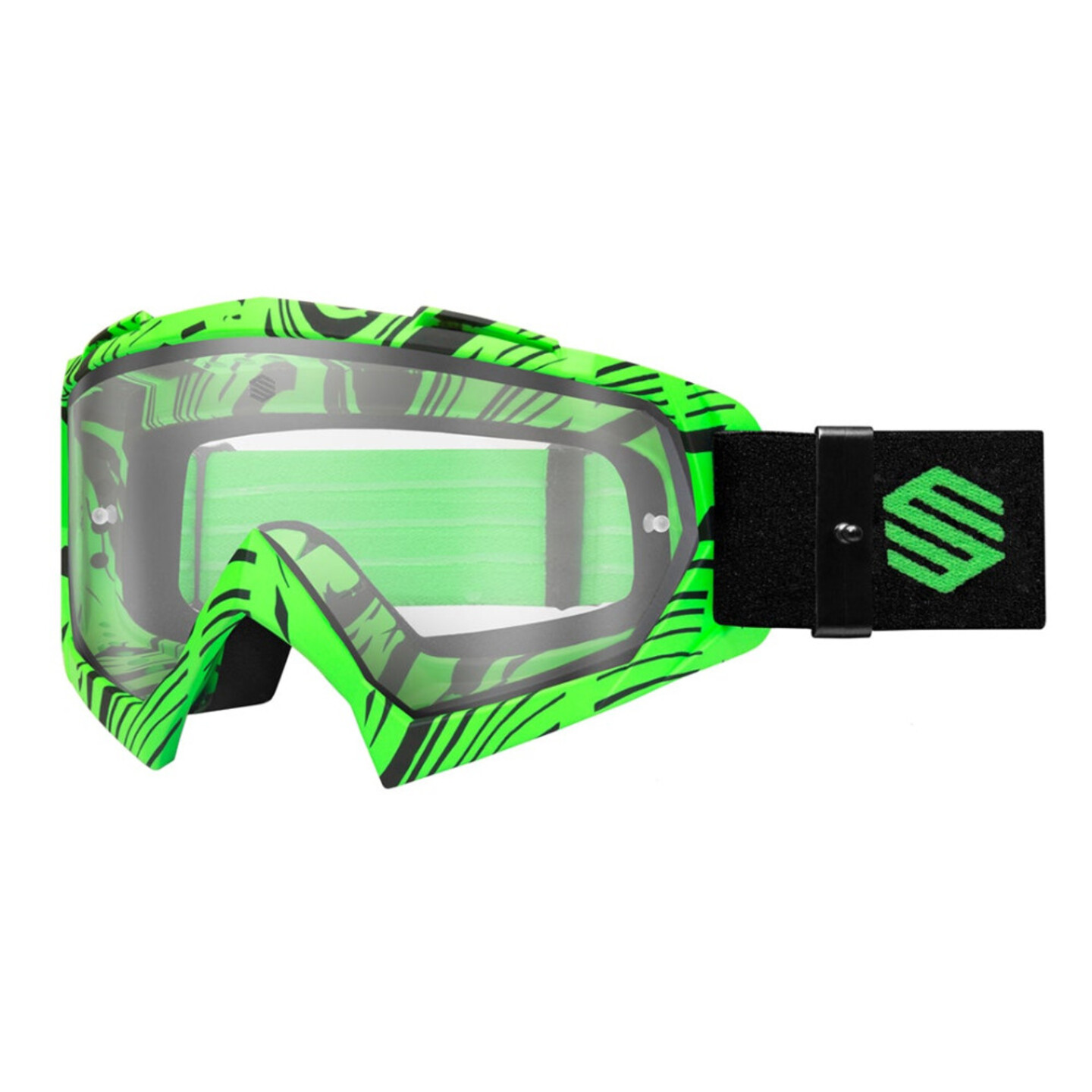 Gafas Para Mtb Siroko H1 Avalanche Negro Verde Sprinter MKP