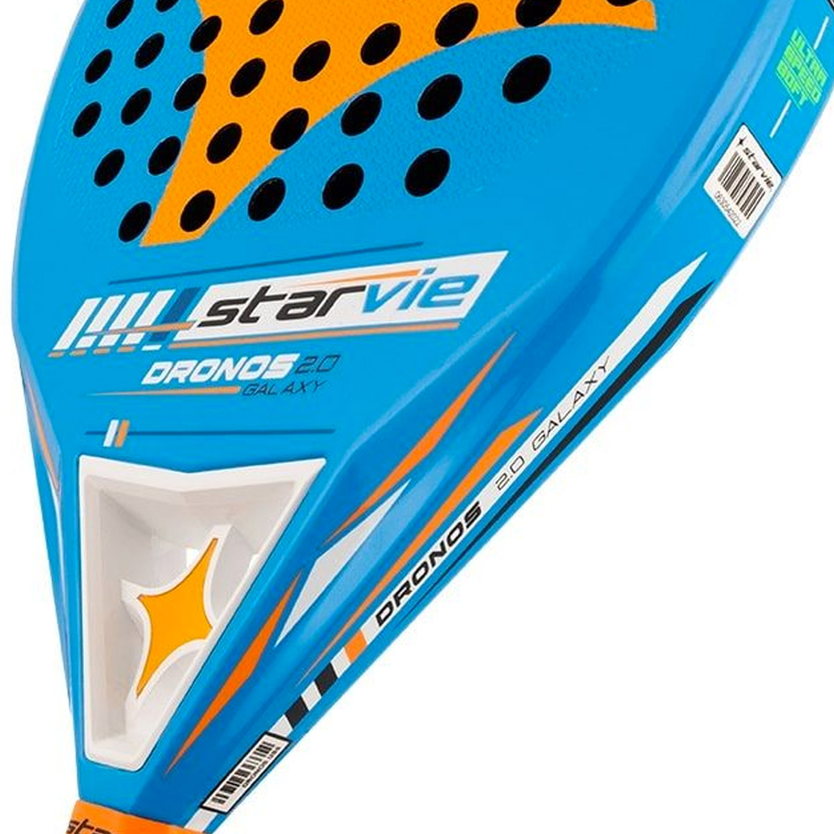 Raquete De Padel Starvie Dronos Galaxy Speed 2.0 2023 - azul-naranja - 