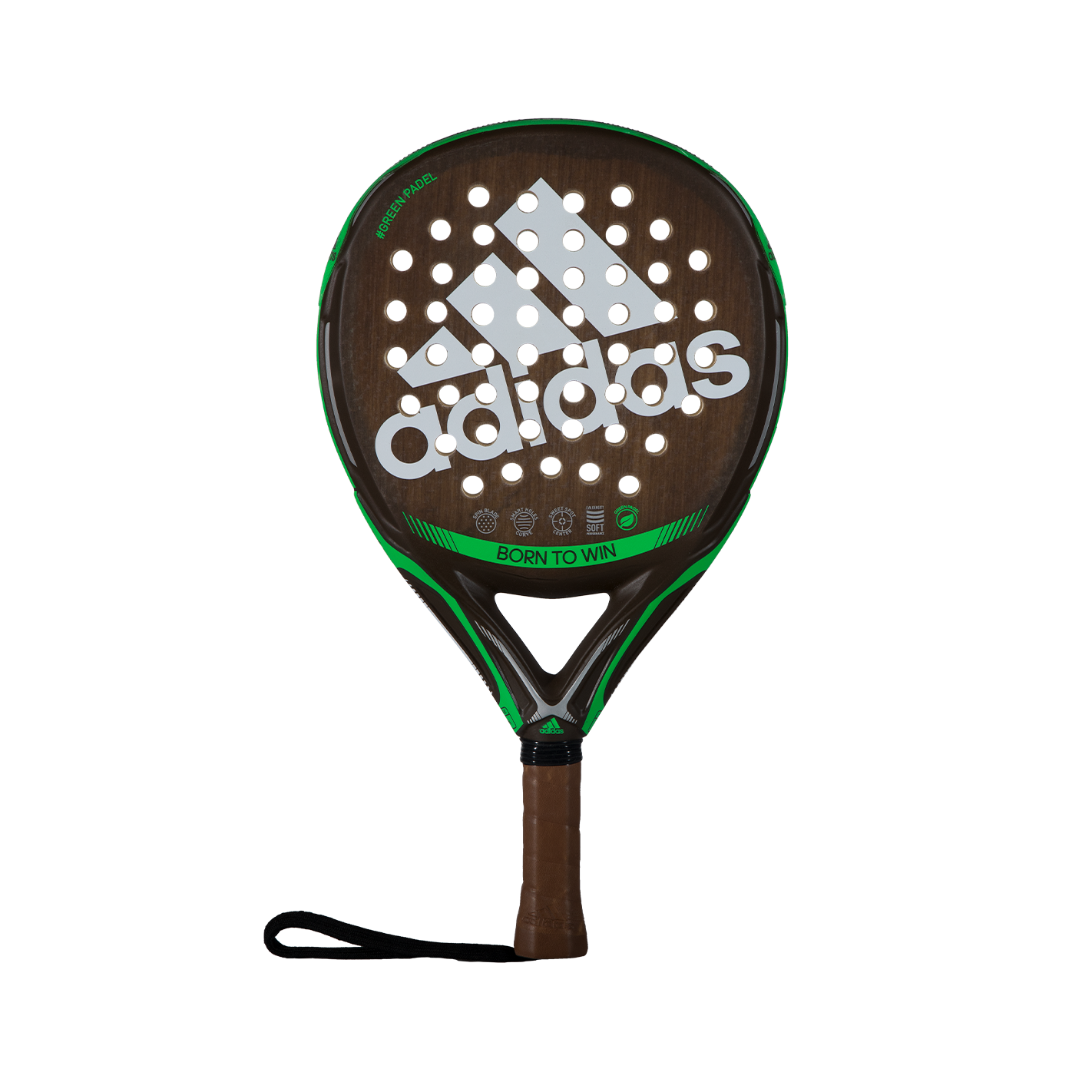 adidas Pala Pádel Adipower Greenpadel - verde-marron - Pala Pádel