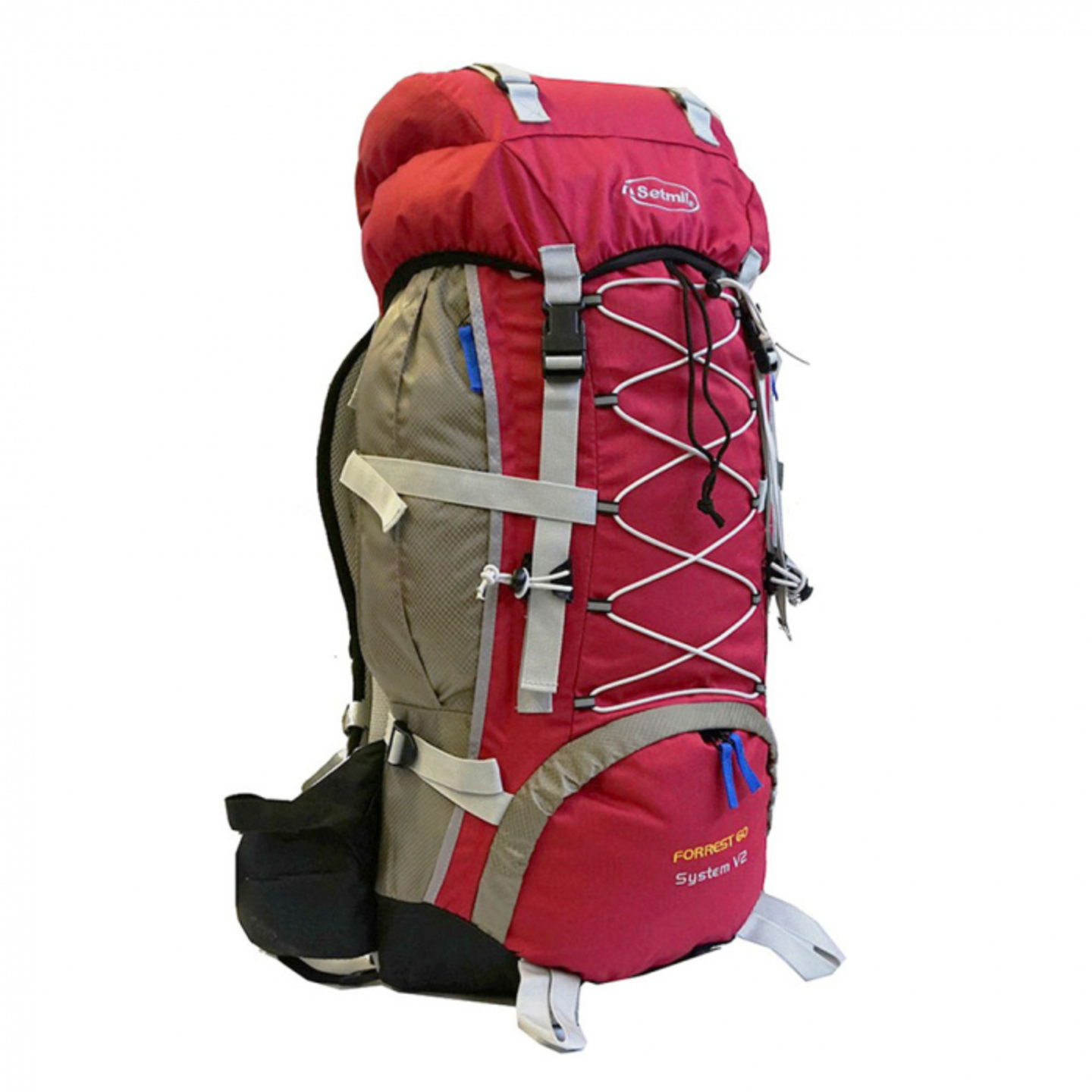 Mochila De Trekking Setmil Forrest 60l - granate - undefined