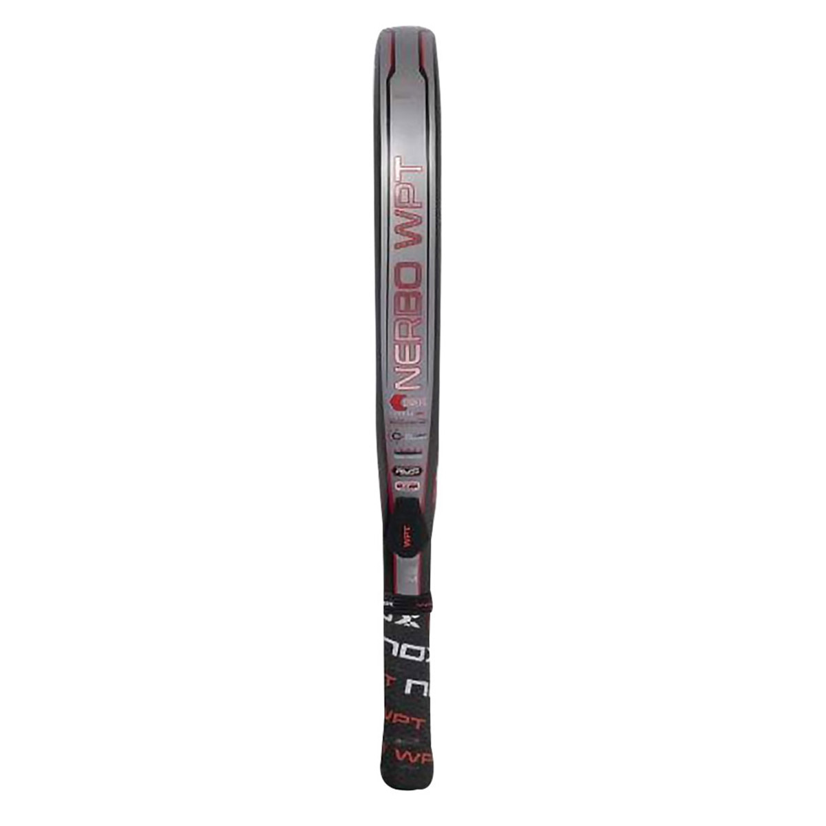 Raquete De Padel Nox Nerbo Wpt Luxury Series 2022 - negro-rojo - 