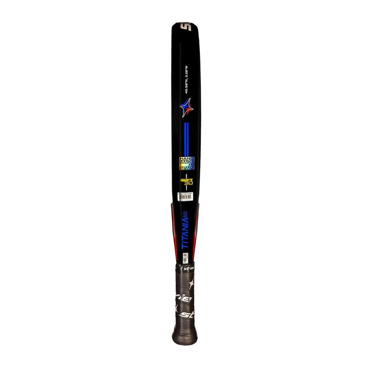 Pala De Pádel Starvie Titania Kepler Pro 2.0 2023 - negro - 