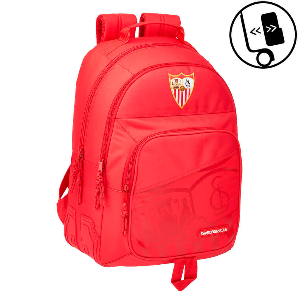 Mochila Sevilla Fc Doble Reforzada - multicolor - undefined