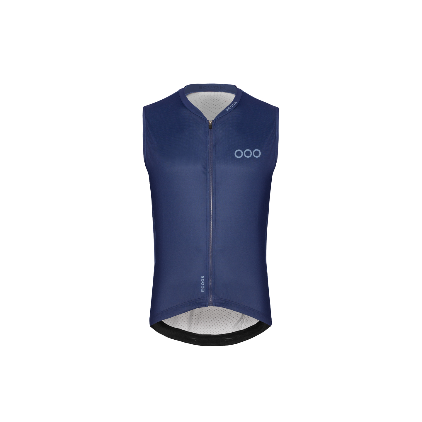 Chaleco De Ciclismo Cortaviento Ecoon Alpe D huez Azul Ecoproducto Reciclado Y Reciclable Sprinter MKP