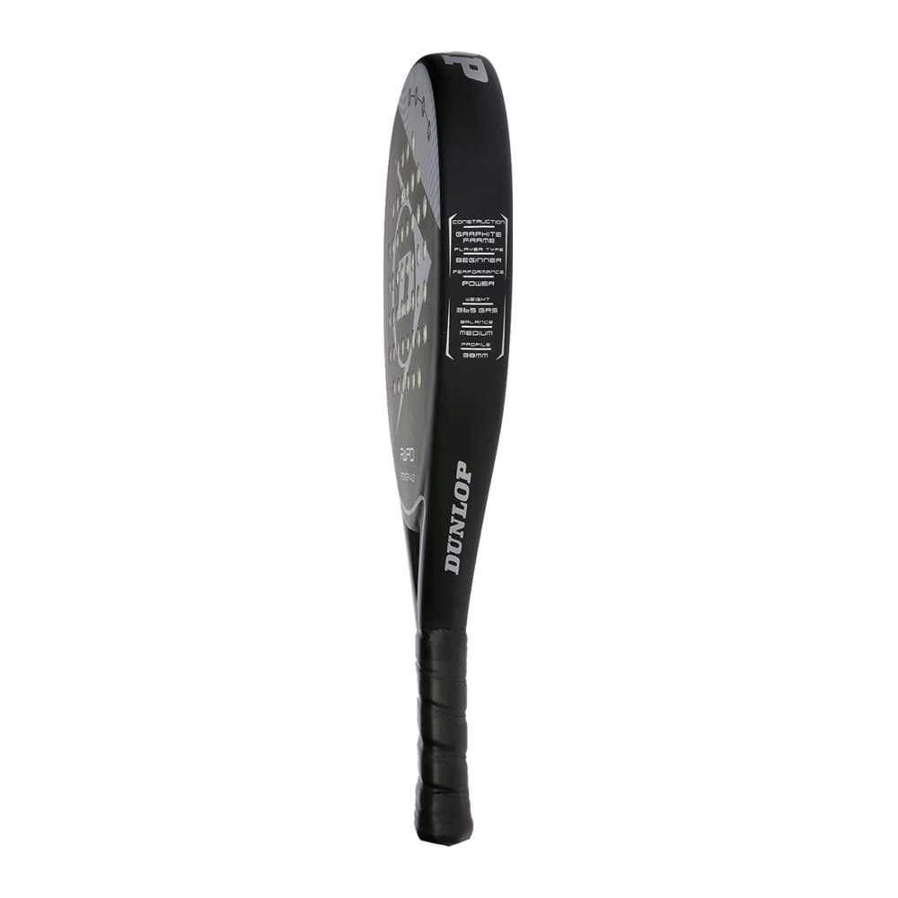 Pala De Pádel Dunlop Rapid Power 4.0 - negro-gris - 