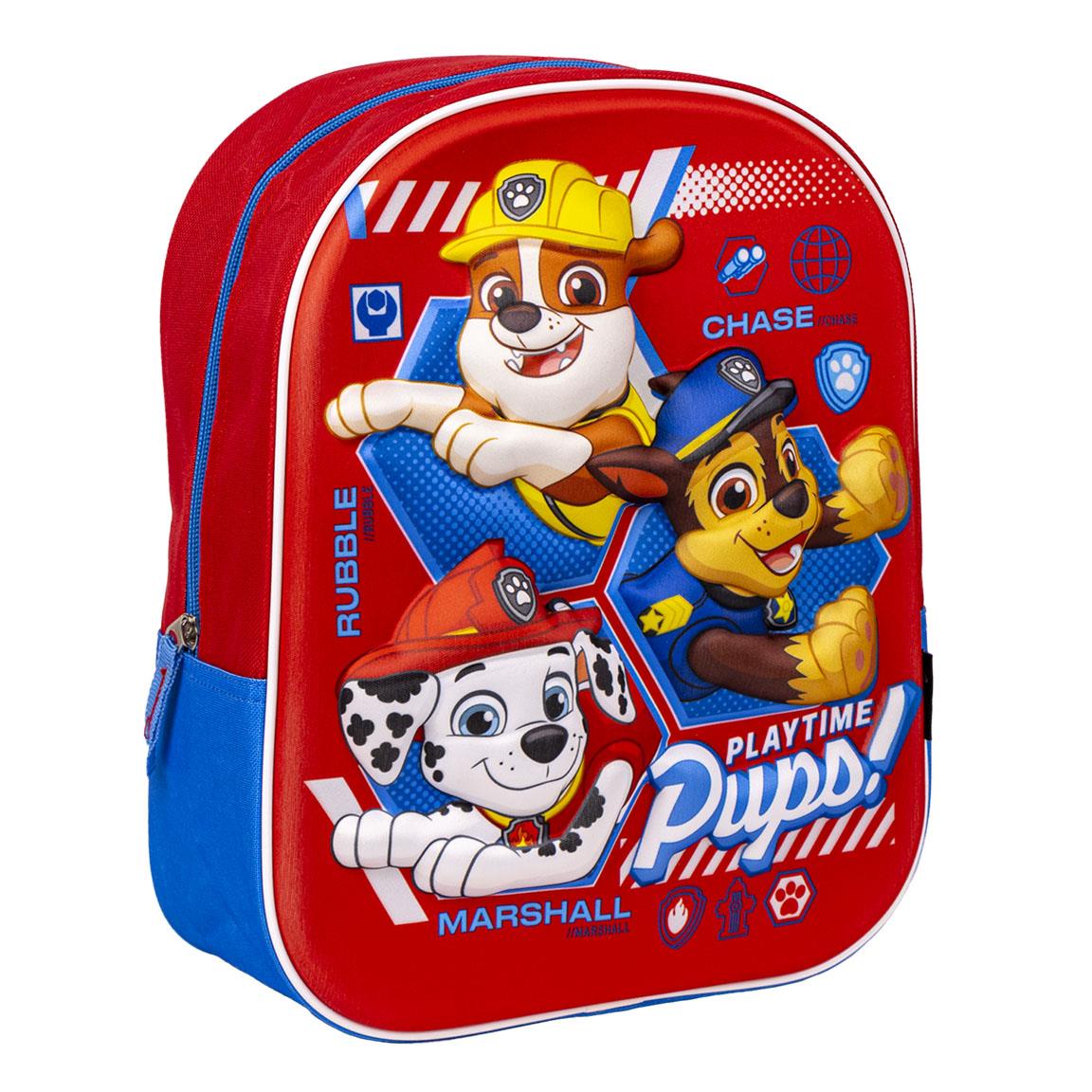 Mochila Patrulla Canina 76079 - rojo - undefined