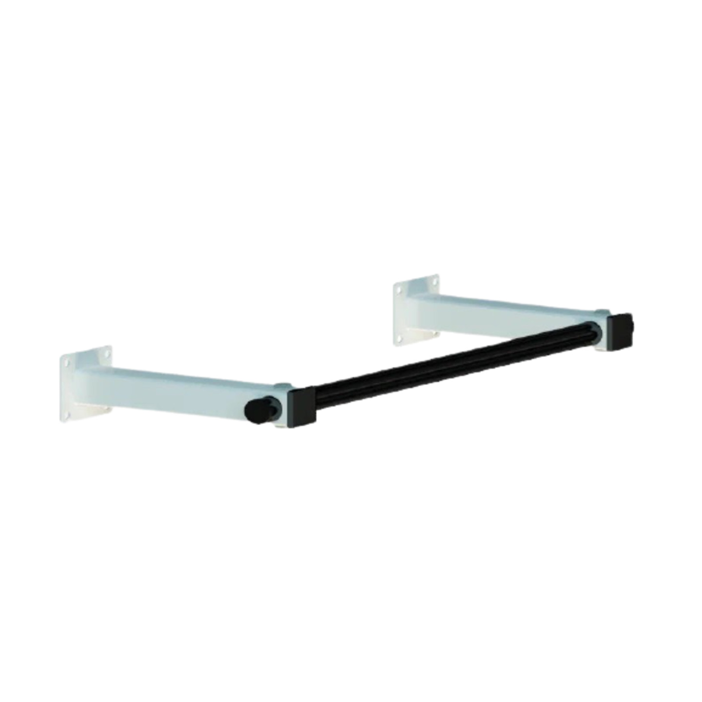 Barra De Dominadas De Pared Hasta 180 Kg Slim 2 Blanco Sprinter MKP