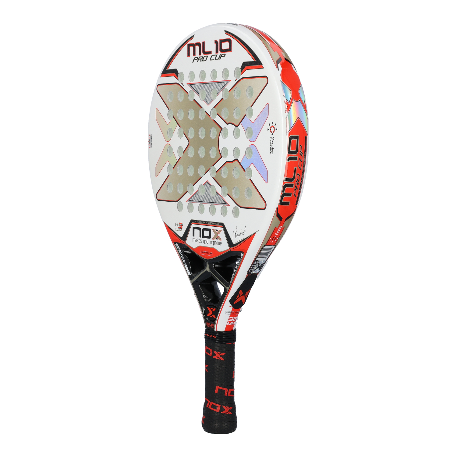 Pala De Pádel Nox Ml10 Pro Cup Luxury Series 2022 - blanco - 