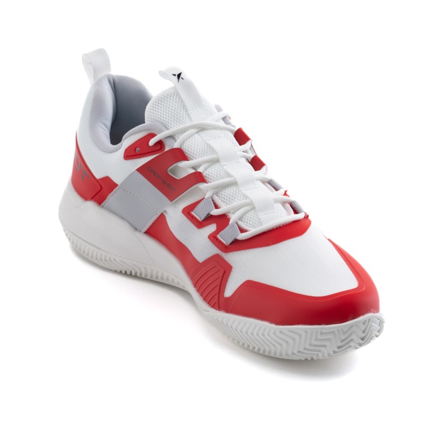 Zapatilla Padel Drop Shot Dailos - blanco-rojo - Zapatilla Padel Dailos