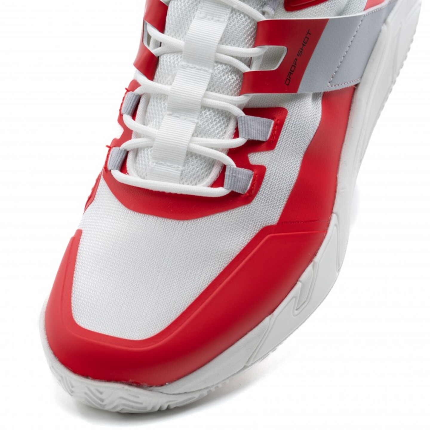 Zapatilla Padel Drop Shot Dailos - blanco-rojo - Zapatilla Padel Dailos