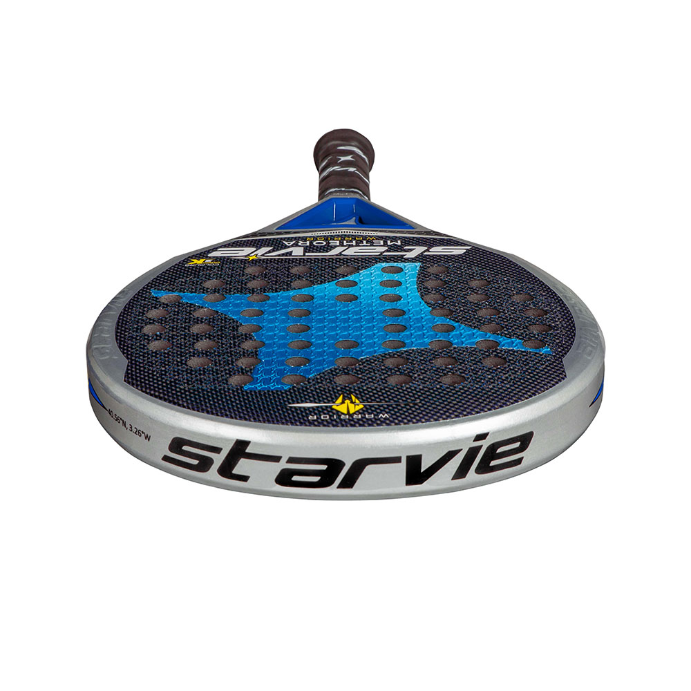 Raquete De Padel Starvie Metheora Warrior 2022 - gris-azul - 