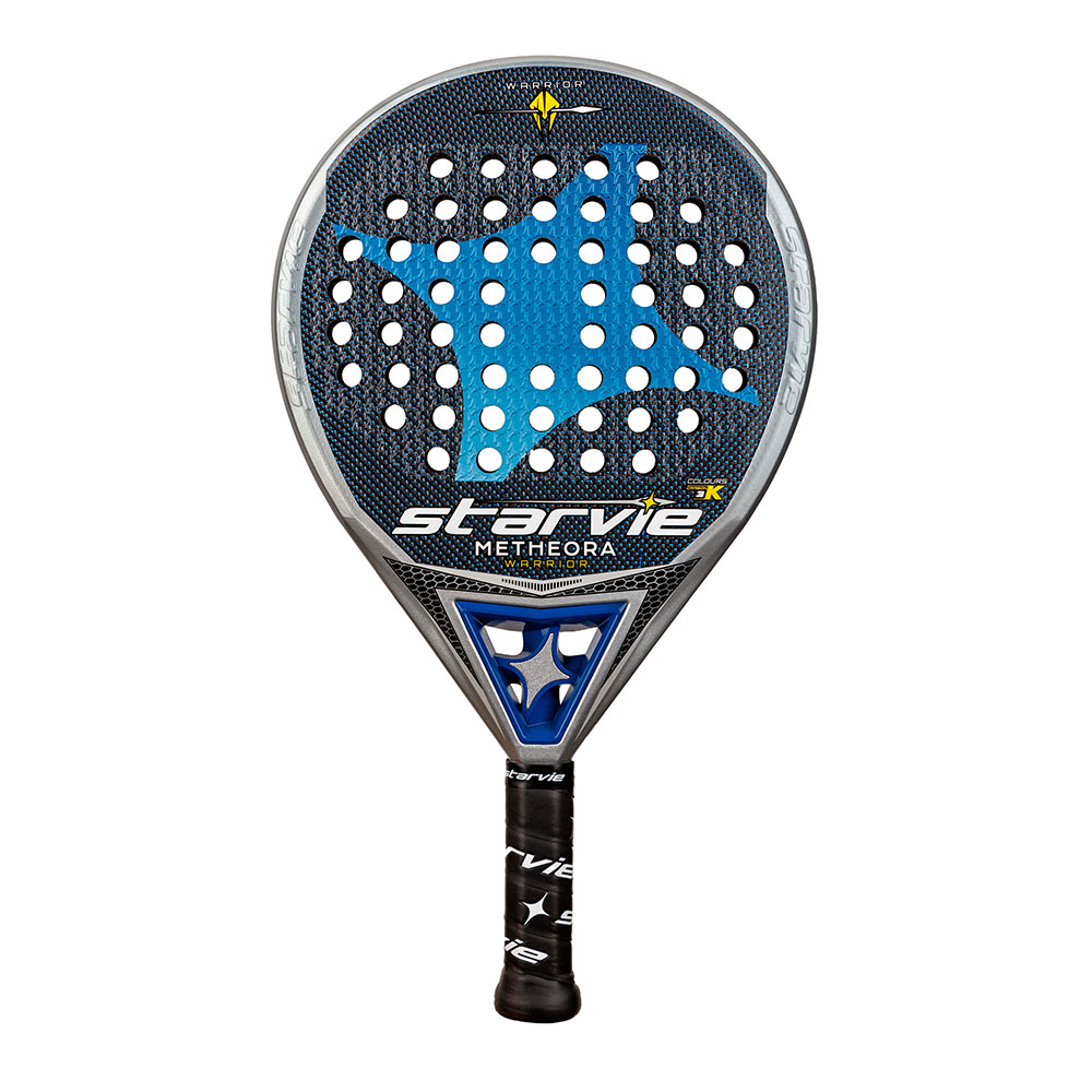 Raquete De Padel Starvie Metheora Warrior 2022 - gris-azul - 