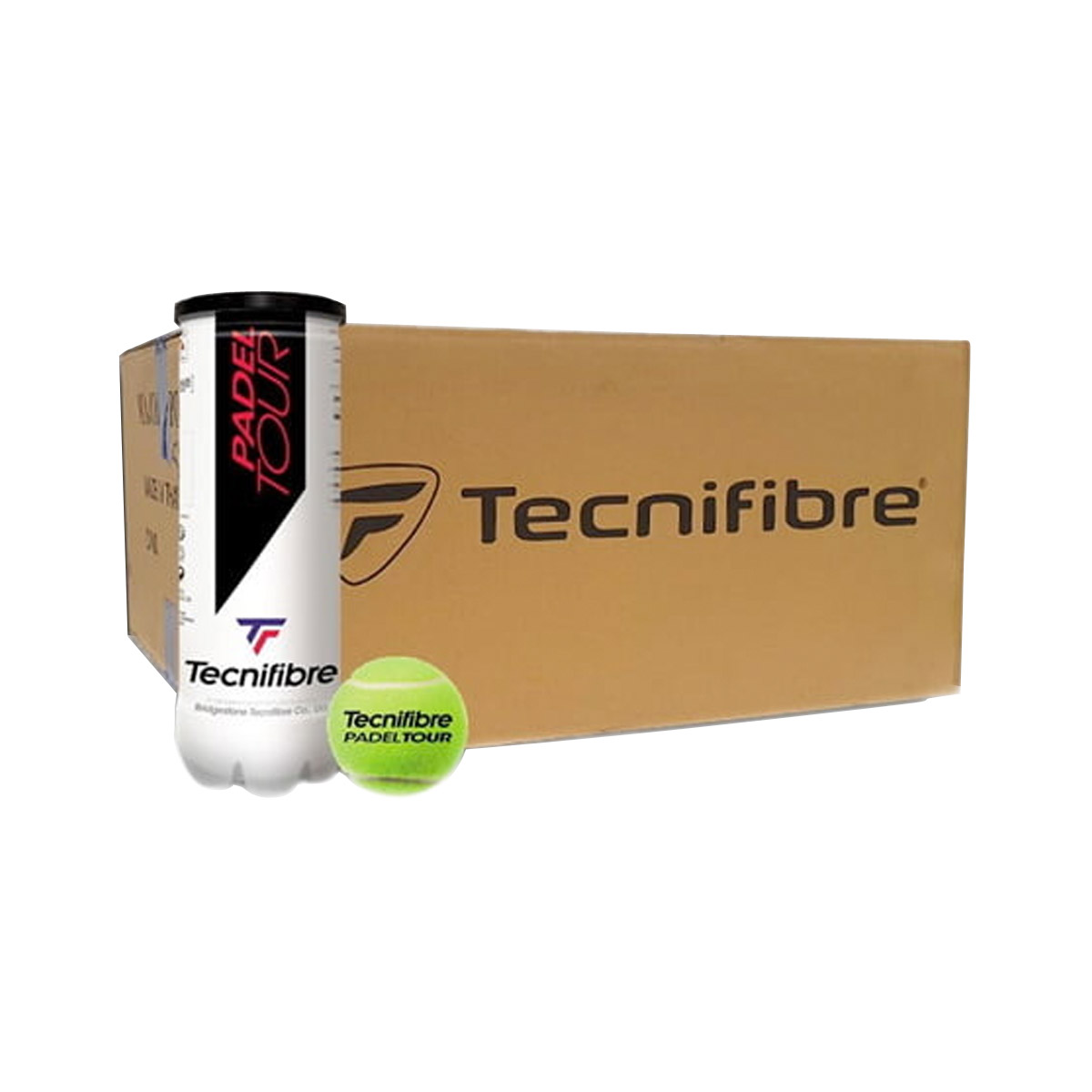 Cajón 24 Botes 3b Tecnifibre Padel Tour - amarillo - 