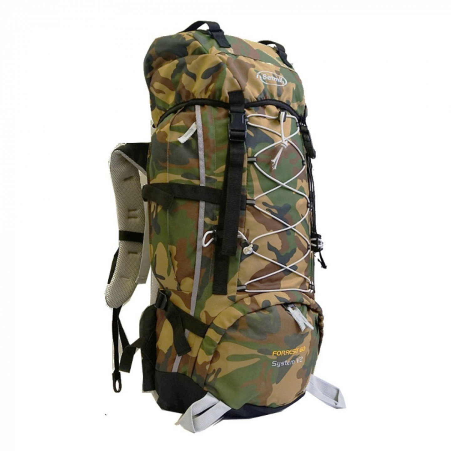 Mochila De Trekking Setmil Forrest Plus 60l - camuflaje - undefined