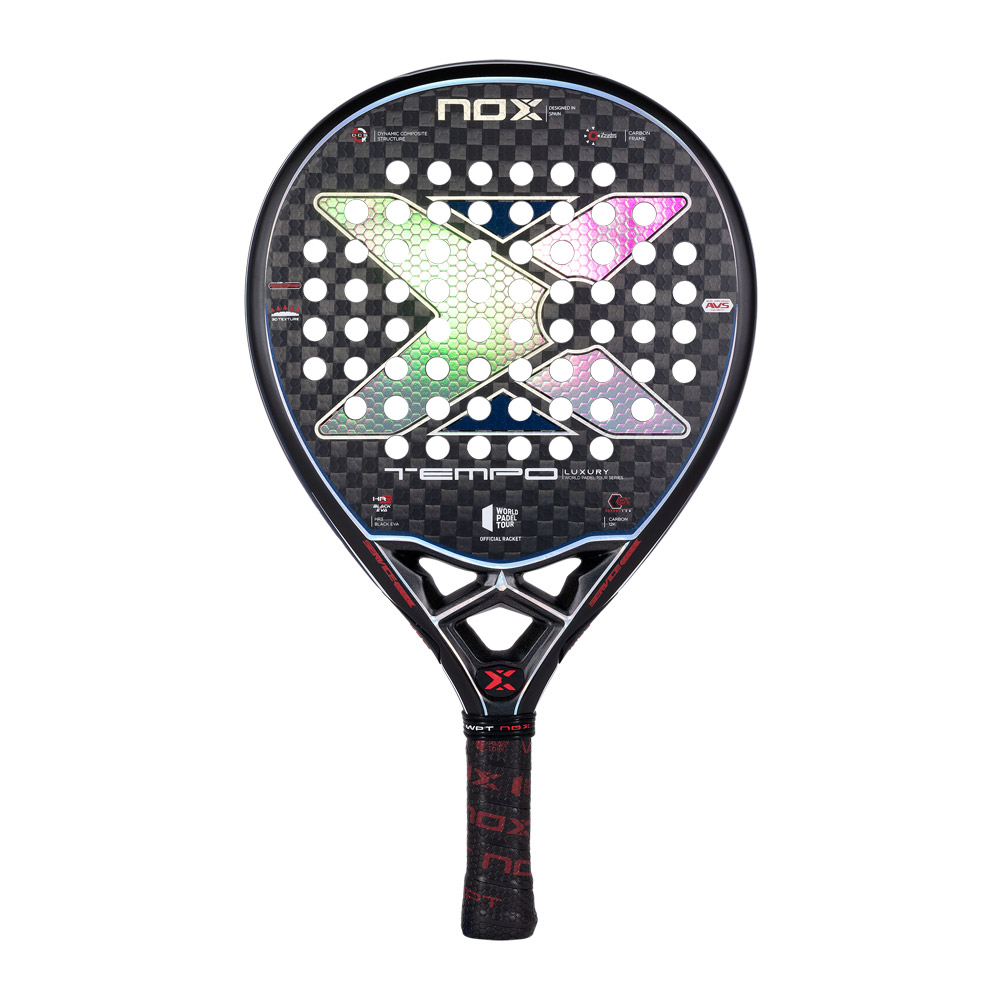 Raquete De Padel Nox Tempo Wpt Luxury Series 23 - negro - 