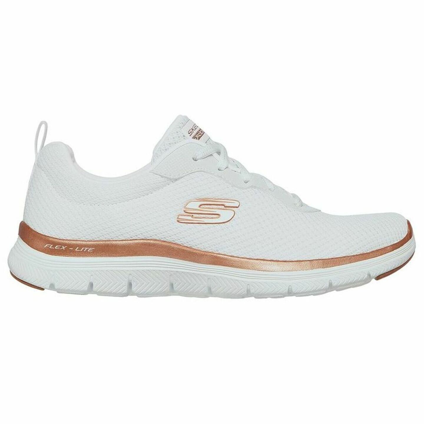 Zapatillas Deportivas Skechers Mesh Lace up W Blanco Zapatillas Deportivas Mujer Sprinter MKP