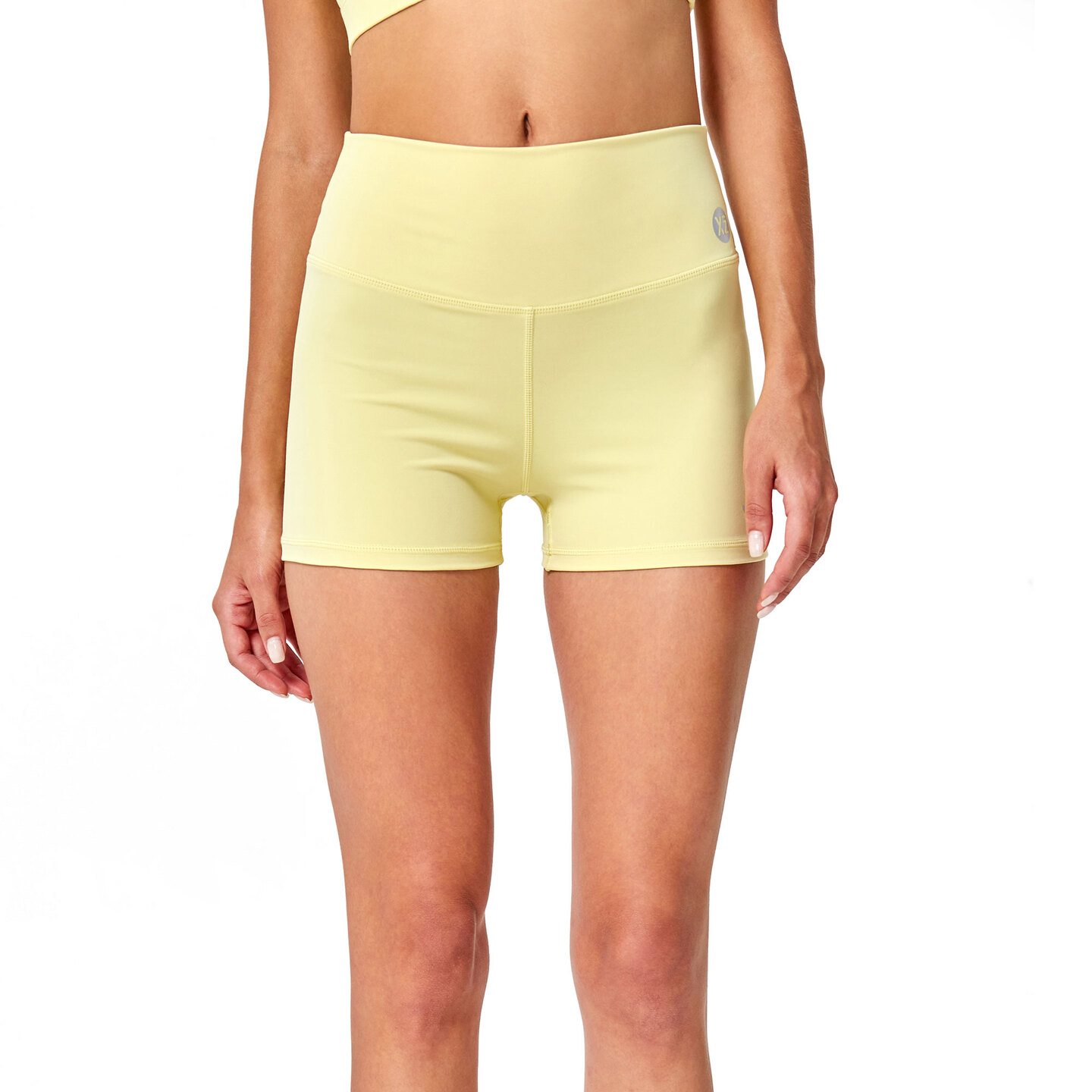 Pantalones cortos amarillos outlet