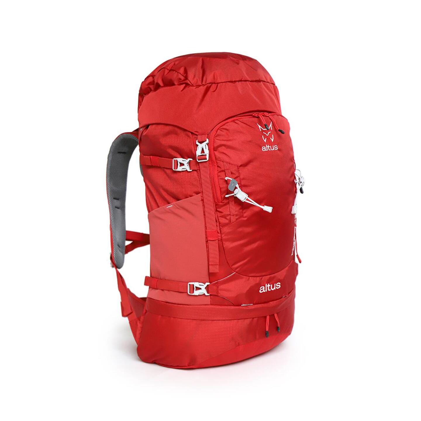 Mochila Senderismo Altus Pirineos 40 H30 - rojo - undefined