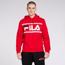 Fila Preston - Rojo - Sudadera Capucha Hombre | Sprinter