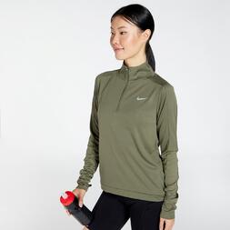 Nike Dri-FIT Pacer - Negro - Sudadera Mujer |