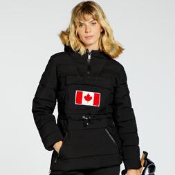 Fundador Competidores Crueldad Canadian Peak Bevakacheak - Marino - Anorak Mujer | Sprinter