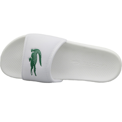 Chanclas Lacoste Croco Slide Logo - blanco - Chanclas Hombre | Sprinter MKP