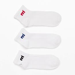 3 pares de calcetines