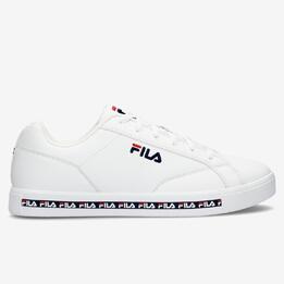 fila zapatos blancos