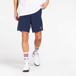 PANTALON CORTO BULL PADEL VETAS HOMBRE Tallas S Color Azul/Narania