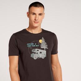 Boriken Outdoor - Gris - Camiseta Trekki