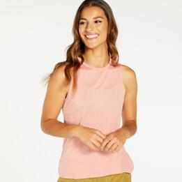 Up Basic - Rosa - Camiseta Crop Mujer