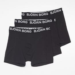 Boxers Bjorn Borg Essential Negro Calzoncillos Hombre Sprinter