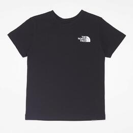 The North Face SIMPLE DOME TEE - Camiseta estampada - black/negro 