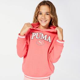Sudadera niña PUMA logo plateado fullzip 846959 negro  Puber Sports. Tu  tienda de deportes y moda deportiva.