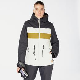Las mejores ofertas en Abrigos y chaquetas de Deportes de Invierno Naranja  para Mujer